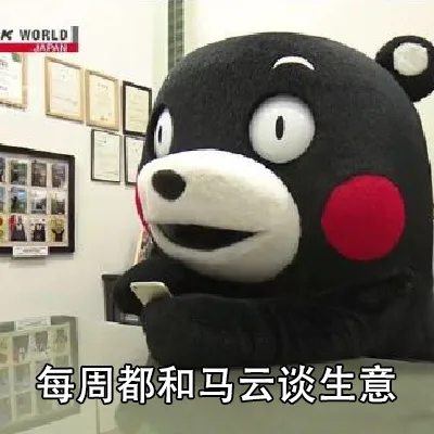 A WORLD每周都和马云谈生意