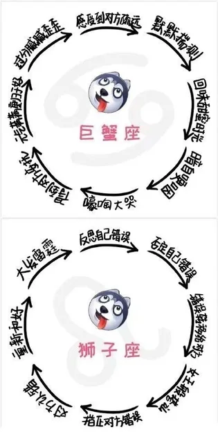 感度到对方疏巨蟹座嚎啕大哭思自己错误狮子座指正对方错误轮