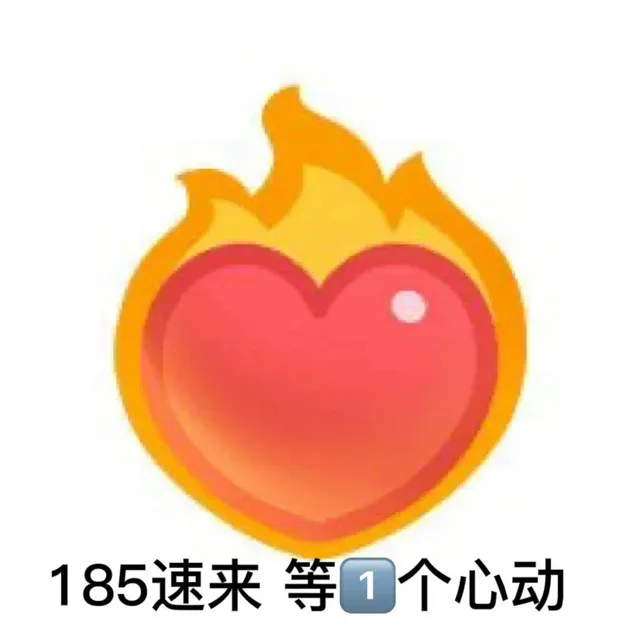 185速来等1个心动（185速来等1个心动）