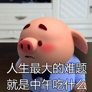 人生最大的难题就是中午吃什么