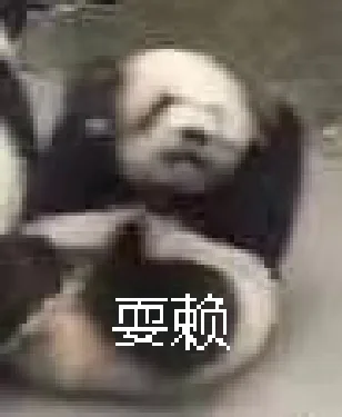 大熊猫耍赖
