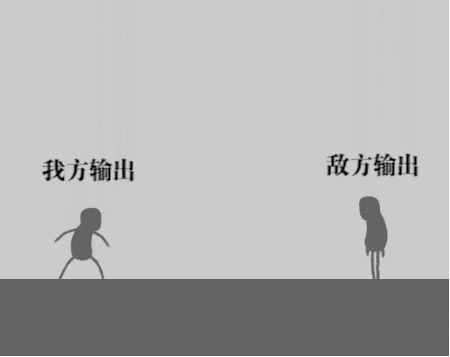 我方输出 敌方输出