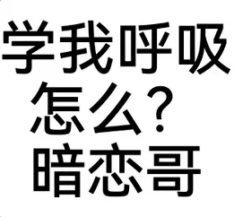 学我呼吸怎么？暗恋哥（学我呼吸怎么？暗恋哥）