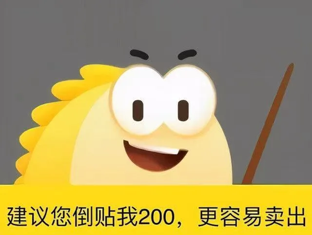 建议您倒贴我200，更容易卖出（建议您倒贴我200，更容易卖出）