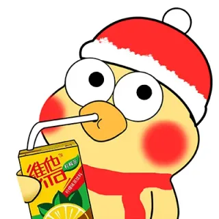 鹦鹉兄弟新年头像 维他柠檬茶