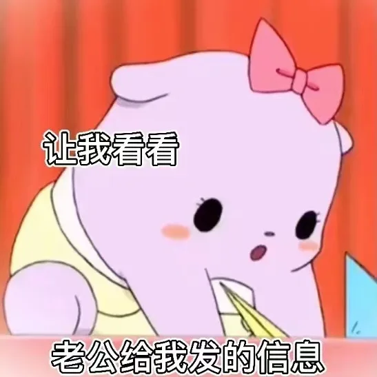 让我看看老公给我发的信息