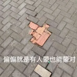 偏偏就是有人蒙也能蒙对