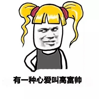 有一种心爱叫高富帅