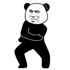熊猫头跳舞