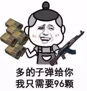 多的子弹给你我只需要96颗
