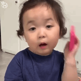 萌娃黄夏温动图