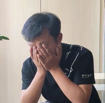难受（藏狐小亮动图表情包）