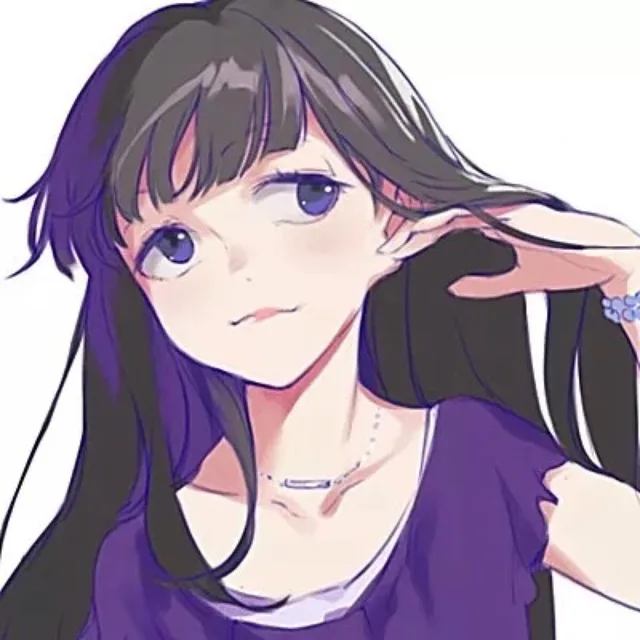 一组动漫女生头像表情包