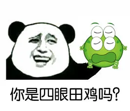 你是四眼田鸡吗？（你是四眼田鸡吗？）