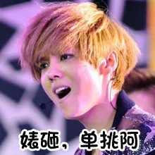 婊砸，单挑阿！（婊砸，单挑阿！）