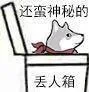 还蛮神秘的丢人箱(河狸表情包)