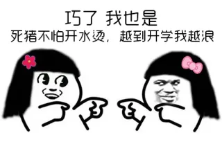 巧了，我也是，死猪不怕开水烫，越到开学我越浪