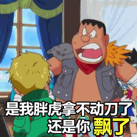 是我胖虎拿不动刀了还是你飘了（是我胖虎拿不动刀了还是你飘了）