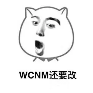 WCNM还要改？？？（WCNM还要改？？？）