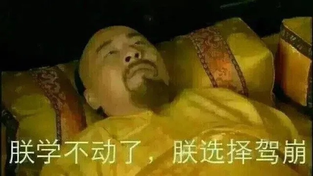 朕学不动了 朕选择驾崩（甄嬛传表情包）