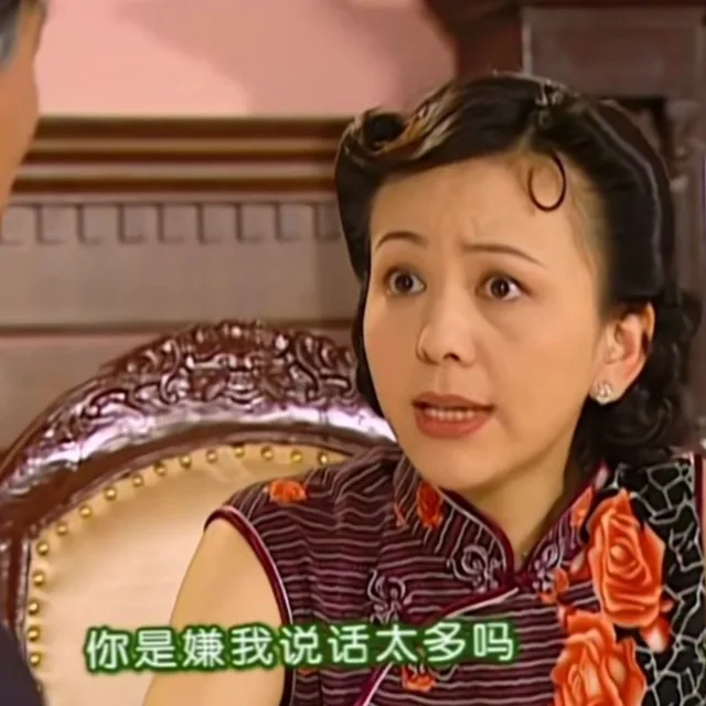 你是嫌我说话太多吗（情深深雨蒙蒙）