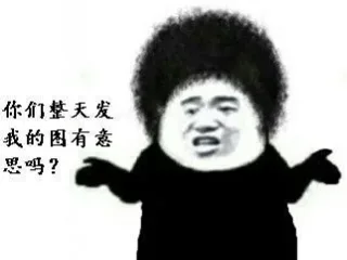 你们整天发我的图有意思吗？