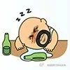 喝完酒，睡觉去喽