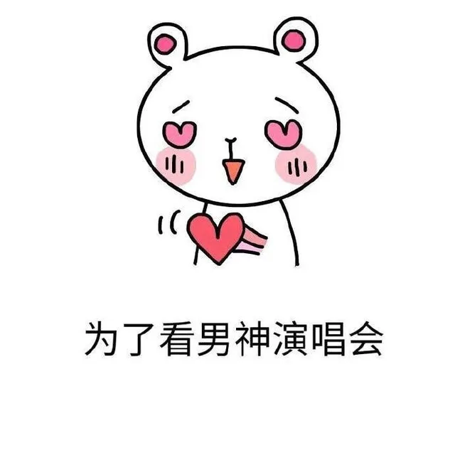 为了看男神演唱会