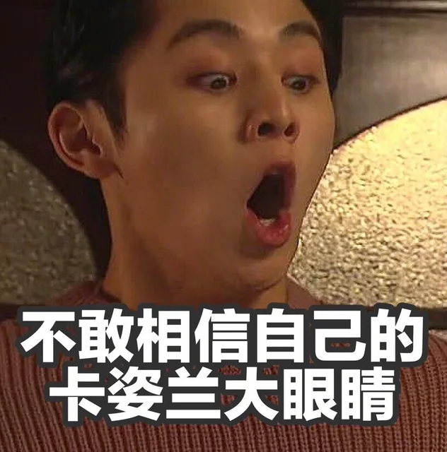 不敢相信自己的卡姿兰大眼睛