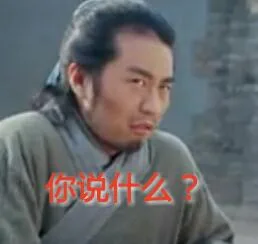 你说什么？（你说什么？）