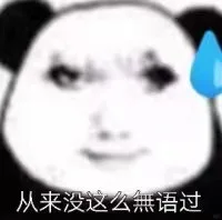 从来没这么無语过（从来没这么無语过）