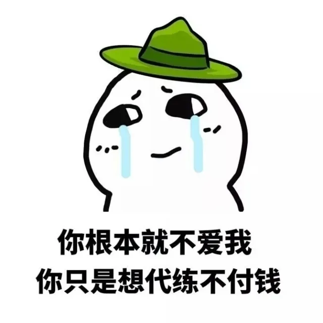 你根本就不爱我你只是想代练不付钱（你根本就不爱我你只是想代练不付钱）