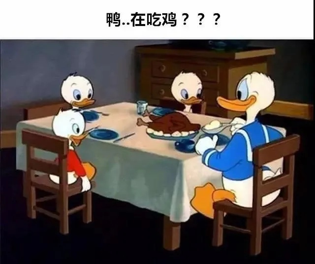 鸭，在吃鸡？？？