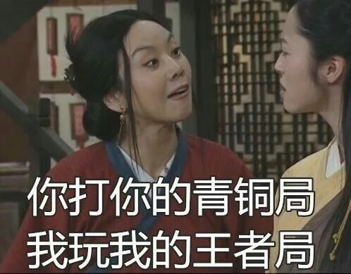 你打你的青铜局，我玩我的王者局（你打你的青铜局，我玩我的王者局）