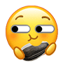 小黄脸磕瓜子