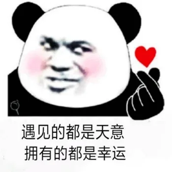 遇见的都是天意拥有的都是幸运
