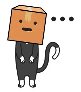 黑猫化身盒子人