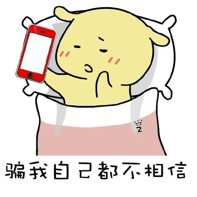 骗我自己都不相信言
