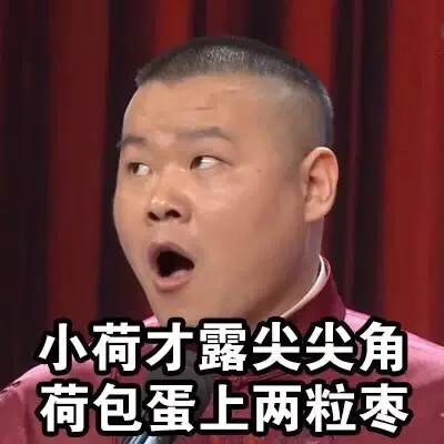 小荷才露尖尖角 荷包蛋上两粒枣（小荷才露尖尖角 荷包蛋上两粒枣）