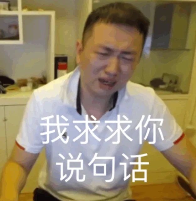 我求求你说句话（我求求你说句话）
