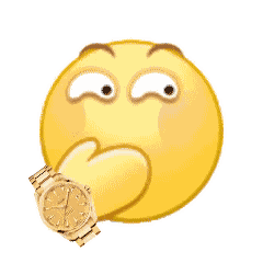 emoji 戴金表捂嘴