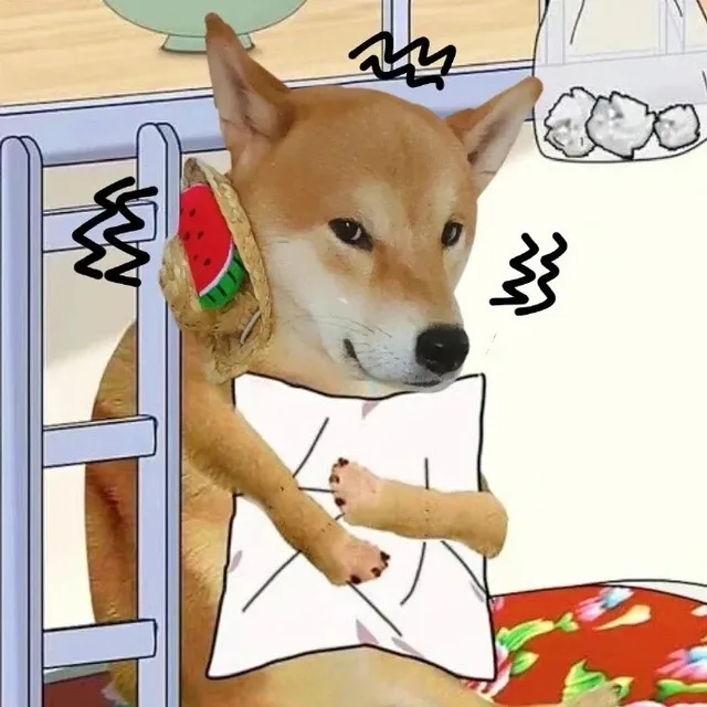 哭泣狗子表情包