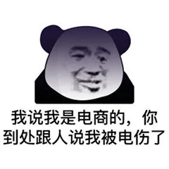 我说我是电商的，你到处跟人说我被电伤了（我说我是电商的，你到处跟人说我被电伤了）