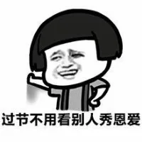 过节不用看别人秀恩爱（过节不用看别人秀恩爱）