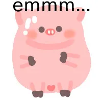 可爱猪猪表情包（@哼哼猪耶 ）表情包