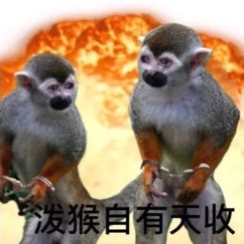 泼猴自有天收