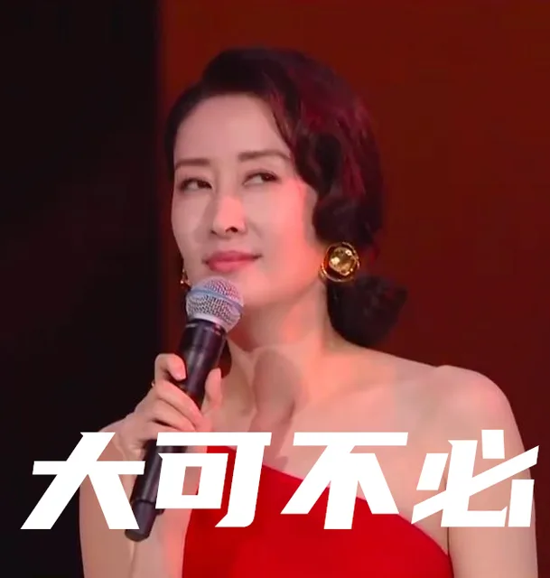 大可不必（刘敏涛表情包）（大可不必（刘敏涛表情包））