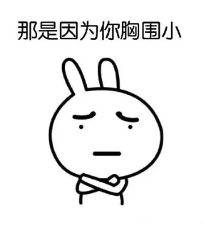 那是因为你胸围小