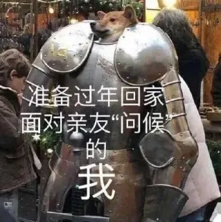 准备过年回家面对亲友“问候我