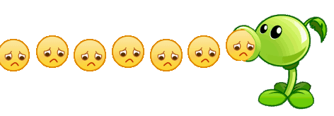 豌豆射手加速发射委屈emoji